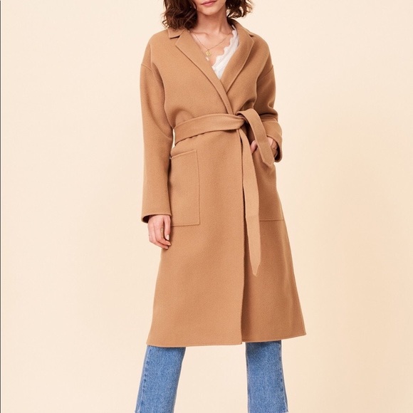 Rouje real! Gorgeous!!! Philou Camel Coat XS or good for US4 too - Picture 2 of 4
